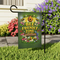 Bee Friendly Garden Flag
