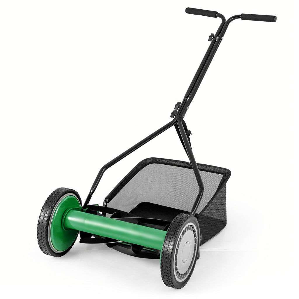 Earthwise Seed 14" Manual Reel Lawn Mower