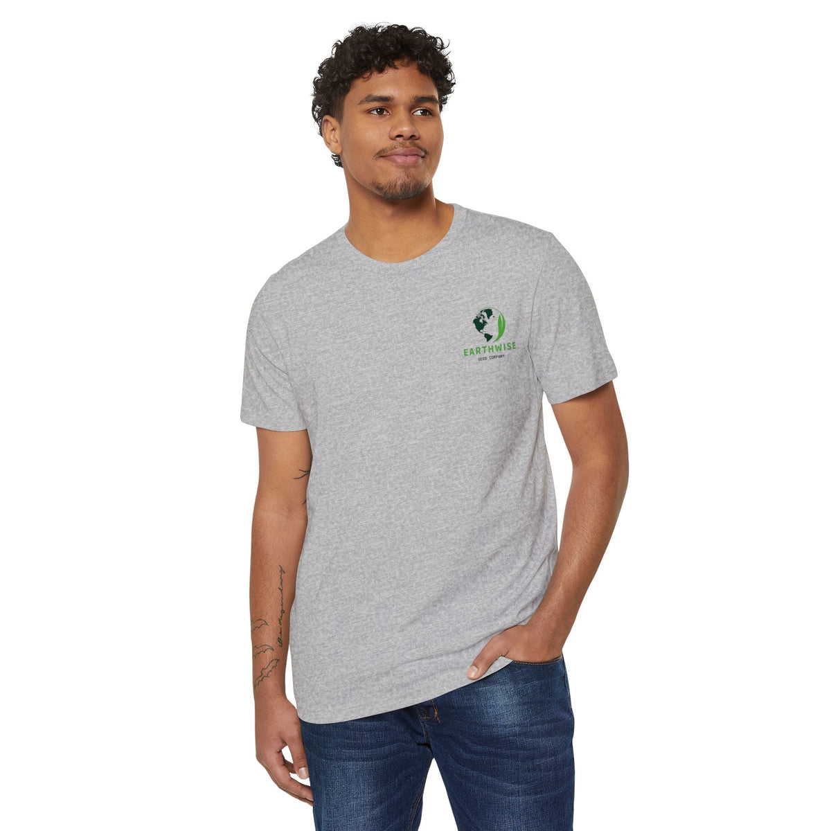 No Mow. All Glow. Recycled Organic T-Shirt