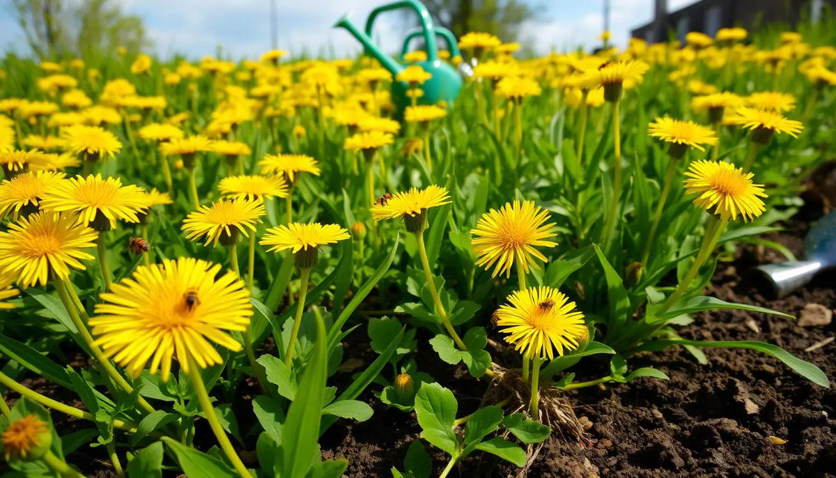 DandiPure™ – Wild Dandelion Seed | Pollinator-Friendly, Edible, Chemical-Free Lawn